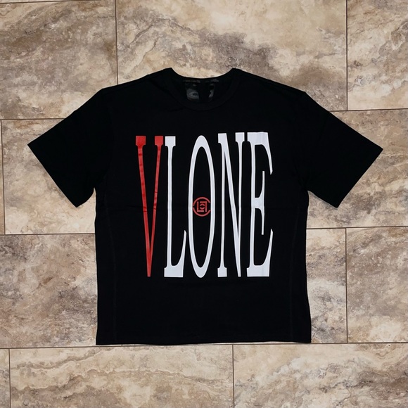 VLONE Other - Vlone X Clot Dragon Tee Black/Red Size Large